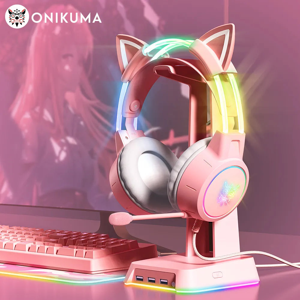 X15 Pro RGB Wired Gaming Headphones with Flexible Mic & Button Control - Perfect for PC Gamers