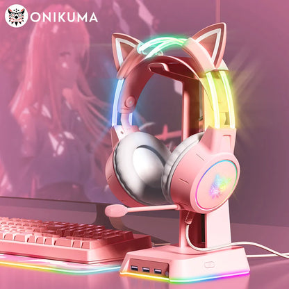 X15 Pro RGB Wired Gaming Headphones with Flexible Mic & Button Control - Perfect for PC Gamers